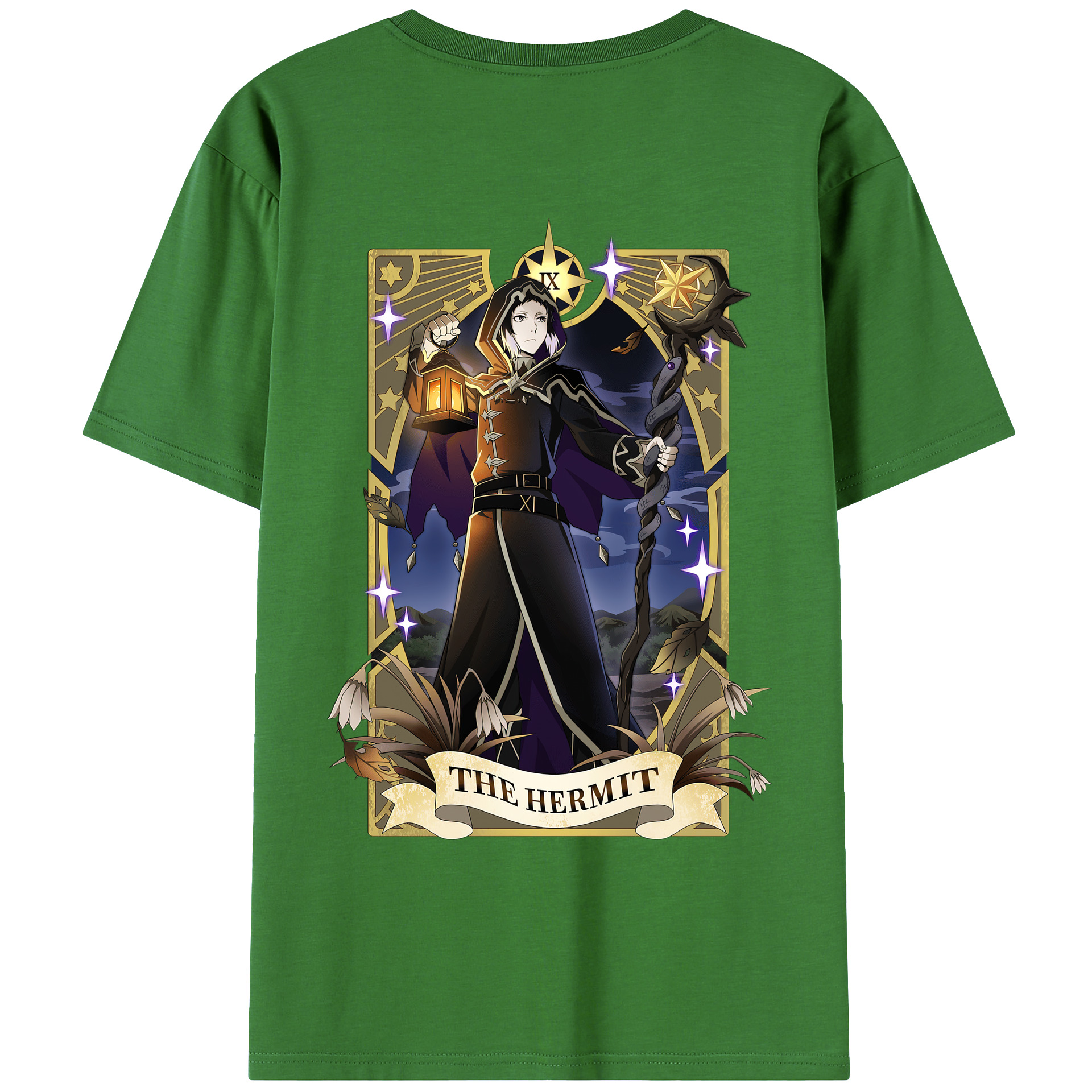 （画像用） 文豪ストレイドッグス Bungo Stray Dogs レディース半袖Tシャツ(バックプリント)
